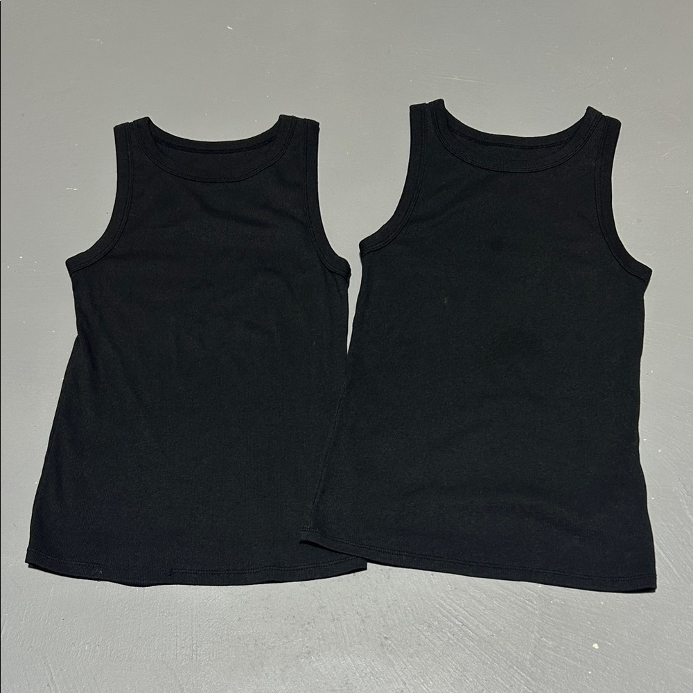 (2 pack) A New Day Black Tank Tops (Women’s Medium)